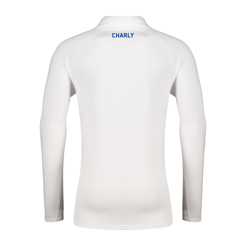 Men's Charly  White C.F. Pachuca 2024/25 Quarter-Zip Pullover Top