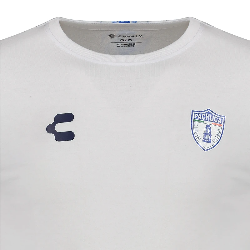 Men's Charly  White C.F. Pachuca 2024/25 T-Shirt