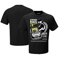 T-shirt noir Chad Knaus NASCAR Hall of Fame pour hommes