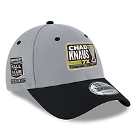 Men's New Era  Gray/Black Chad Knaus NASCAR Hall of Fame Class of 2024 9FORTY Adjustable Hat