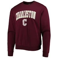Sweat Colosseum Charleston Cougars Arch Over Logo pour homme, bordeaux