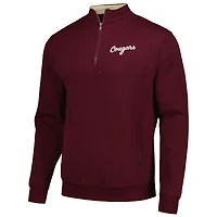 Men's Colosseum Maroon Charleston Cougars Tortugas Quarter-Zip Sweatshirt