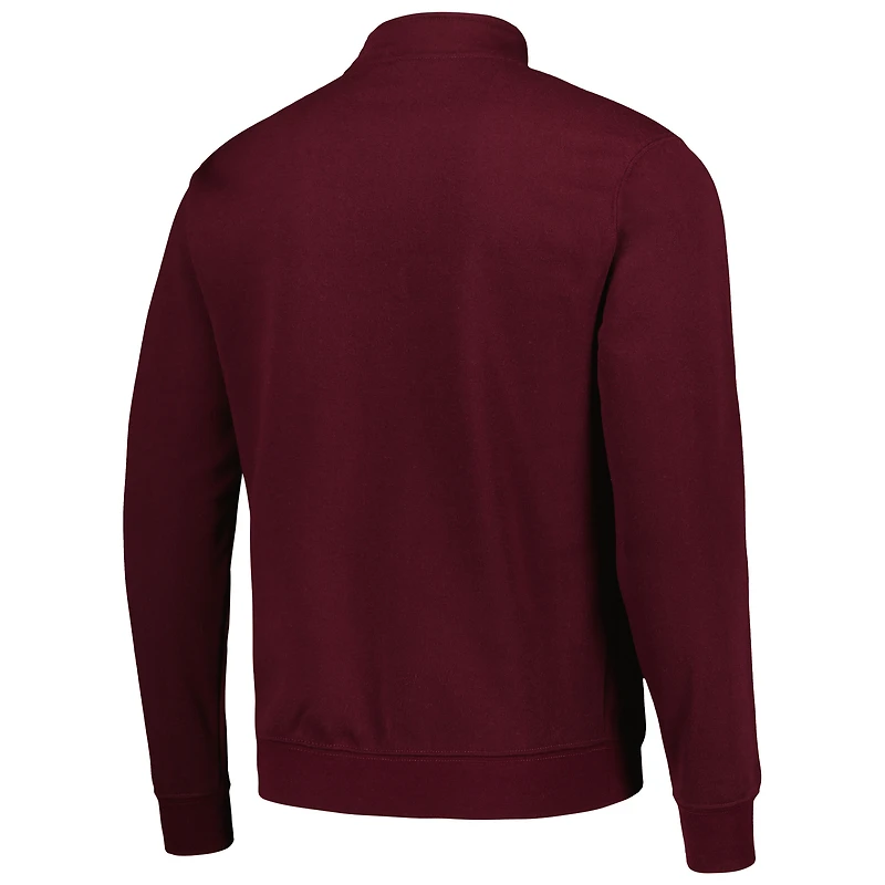 Men's Colosseum Maroon Charleston Cougars Tortugas Quarter-Zip Sweatshirt