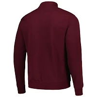 Men's Colosseum Maroon Charleston Cougars Tortugas Quarter-Zip Sweatshirt