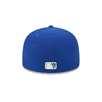 Men's New Era  White Charleston RiverDogs Theme Nights 59FIFTY Fitted Hat