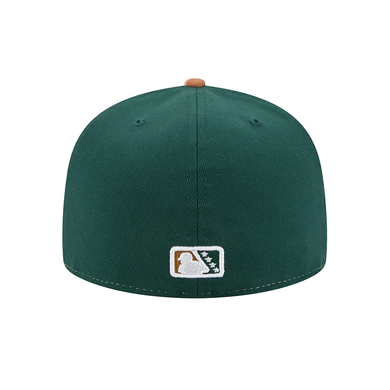 Men's New Era  White Charleston RiverDogs Theme Nights 59FIFTY Fitted Hat
