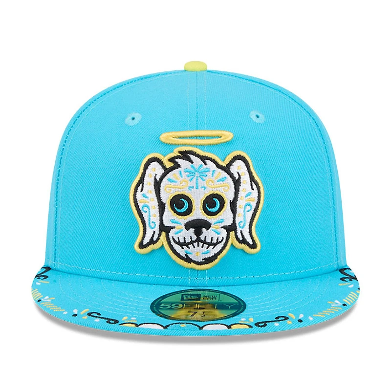 Men's New Era  Aqua Charleston RiverDogs 2026 Copa De La Diversion 59FIFTY Fitted Hat