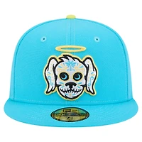 Men's New Era Light Blue Charleston RiverDogs Copa de la Diversión 59FIFTY Fitted Hat