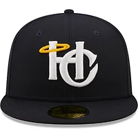 Men's New Era Navy Charleston RiverDogs Authentic Collection 59FIFTY Fitted Hat