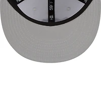 Men's New Era White/Tan Charleston RiverDogs Theme Night 59FIFTY Fitted Hat