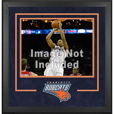 Charlotte Bobcats 16" x 20" Horizontal Deluxe Setup Frame with Team Logo