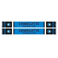 Charlotte FC Wordmark Traditional Knit Scarf