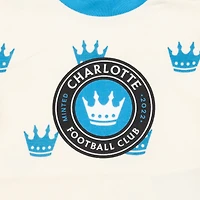 Infant Sport Design Sweden  White Charlotte FC Body T-Shirt Bodysuit