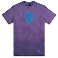 Men's 704 Shop Purple Charlotte FC Spray Washed T-Shirt