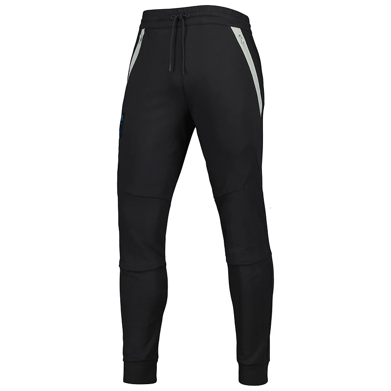 Pantalon de voyage adidas Charlotte FC 2023 Player Club noir pour homme