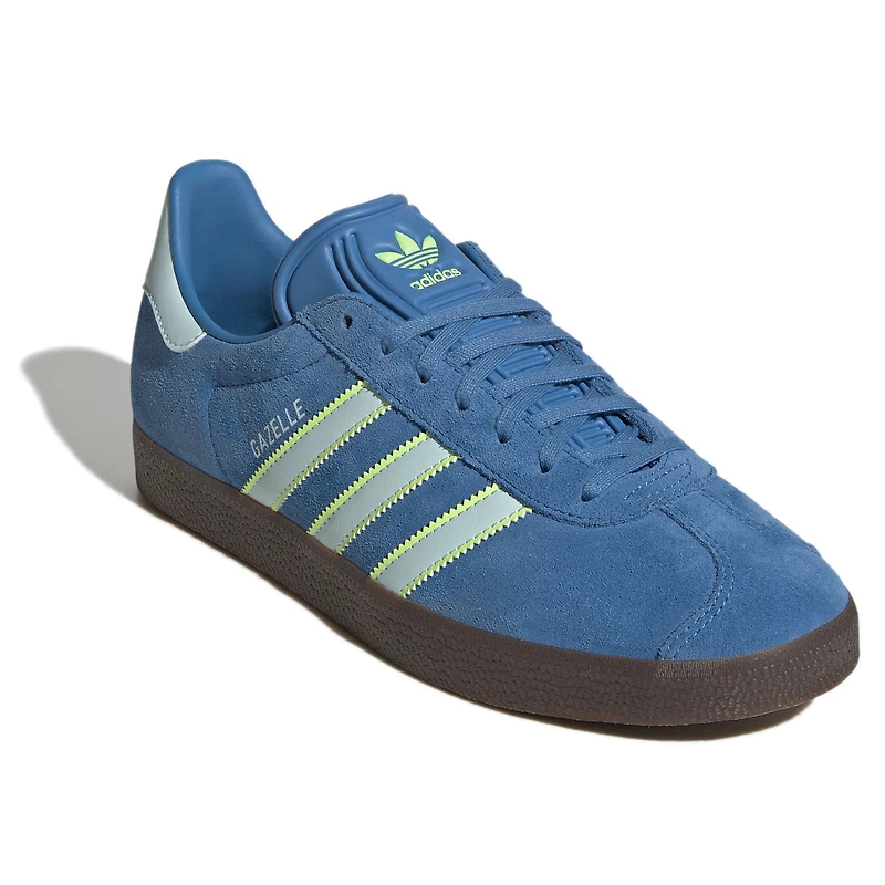 Men's adidas  Blue/Mint Charlotte FC 2025 Jersey Hook Third Gazelle Shoes