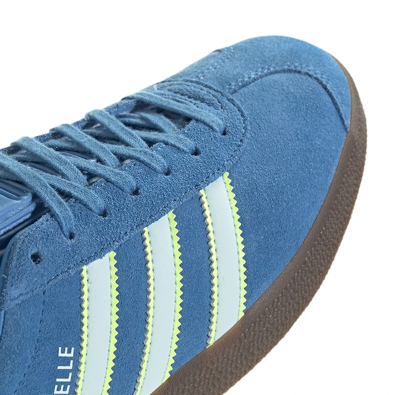 Men's adidas  Blue/Mint Charlotte FC 2025 Jersey Hook Third Gazelle Shoes