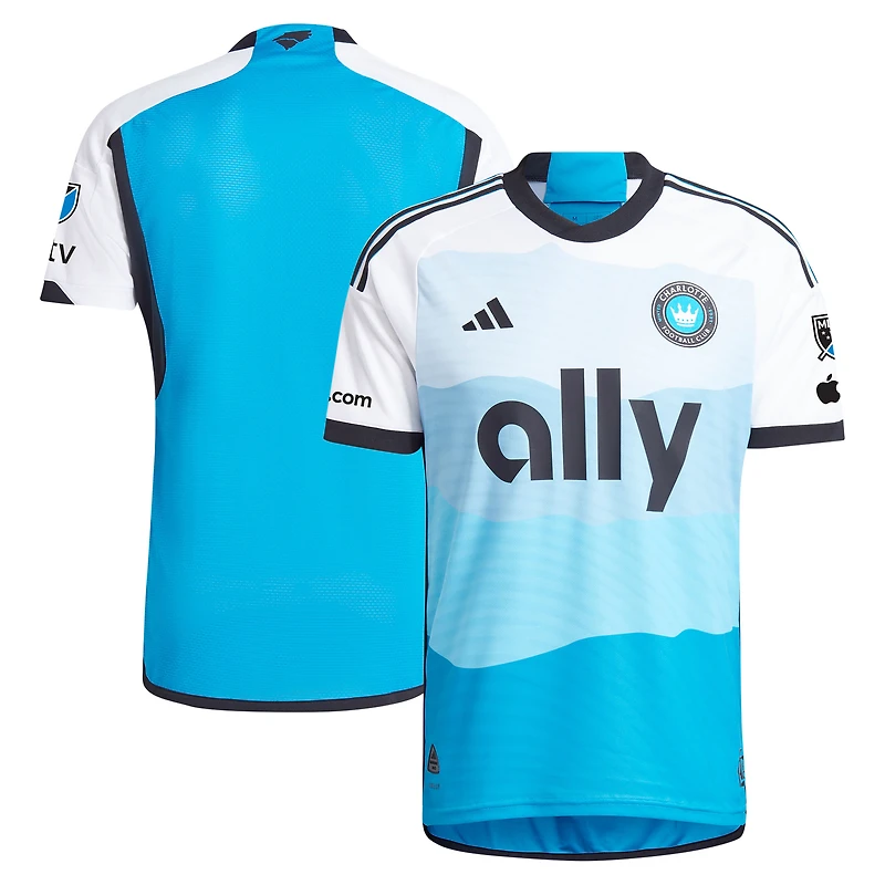 Men's adidas Blue Charlotte FC 2024 The Carolina Kit: Explore Authentic Jersey