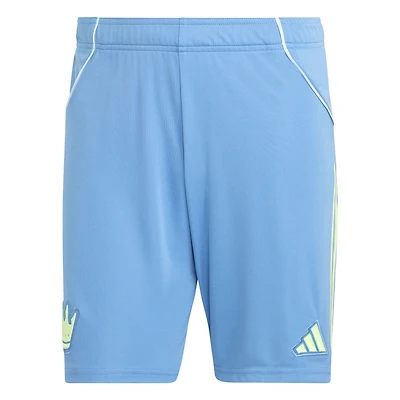 Short authentique adidas bleu Charlotte FC 2025 Archive Collection pour homme