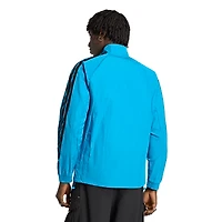 Veste raglan zippée adidas bleue Charlotte FC 2026 Anthem pour homme