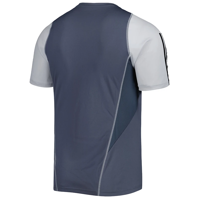 Men's adidas Gray Charlotte FC 2023 On-Field Training Jersey
