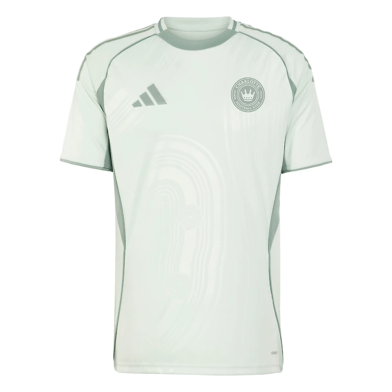 Men's adidas Light Green Charlotte FC 2025 One Planet Pre-Match Top