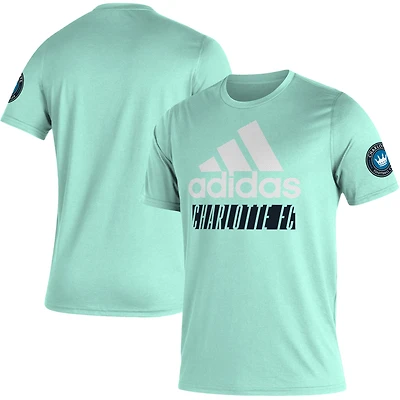 T-shirt adidas Mint Charlotte FC Creator Vintage pour homme