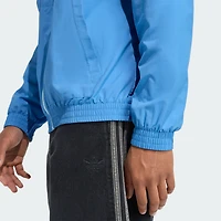 Veste zippée intégrale adidas Originals Charlotte FC 2025 Archive Collection Anthem pour homme, bleu