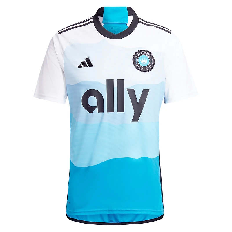 Men's adidas Patrick Agyemang Blue Charlotte FC 2024 The Carolina Kit: Explore Replica Player Jersey
