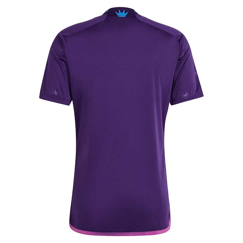 Men's adidas Purple Charlotte FC 2023 Crown Jewel Kit Replica Jersey