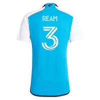 maillot de joueur réplique adidas Tim Ream Blue Charlotte FC 2024 The Carolina Kit pour homme : découvrez le