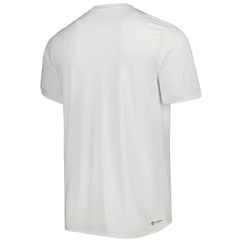 Men's adidas White Charlotte FC Club DNA Performance T-Shirt