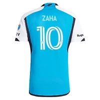 Men's adidas Wilfried Zaha Blue Charlotte FC 2024 The Carolina Kit: Explore Authentic Player Jersey