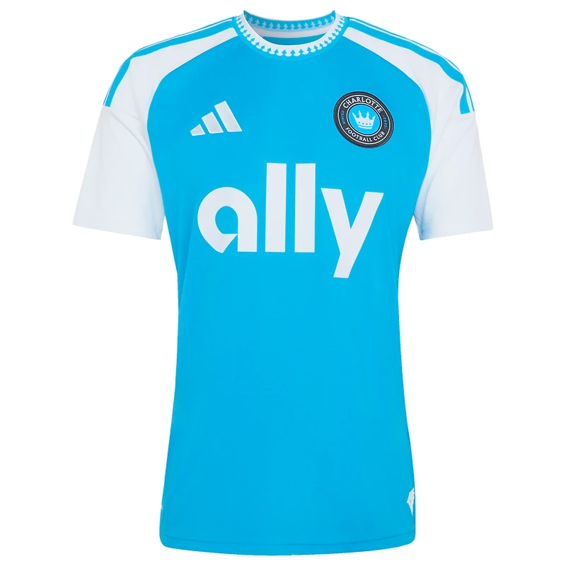 Maillot réplique adidas Wilfried Zaha bleu Charlotte FC 2026 Carolina pour homme : Crowns Up