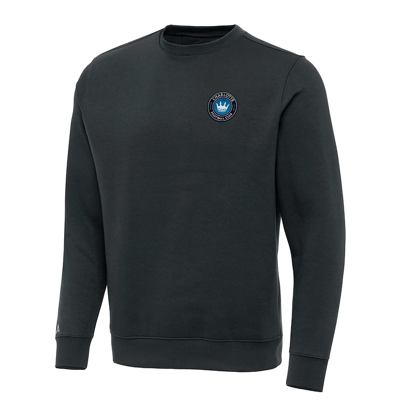 Sweat-shirt Victory pour homme, couleur anthracite, du Charlotte FC