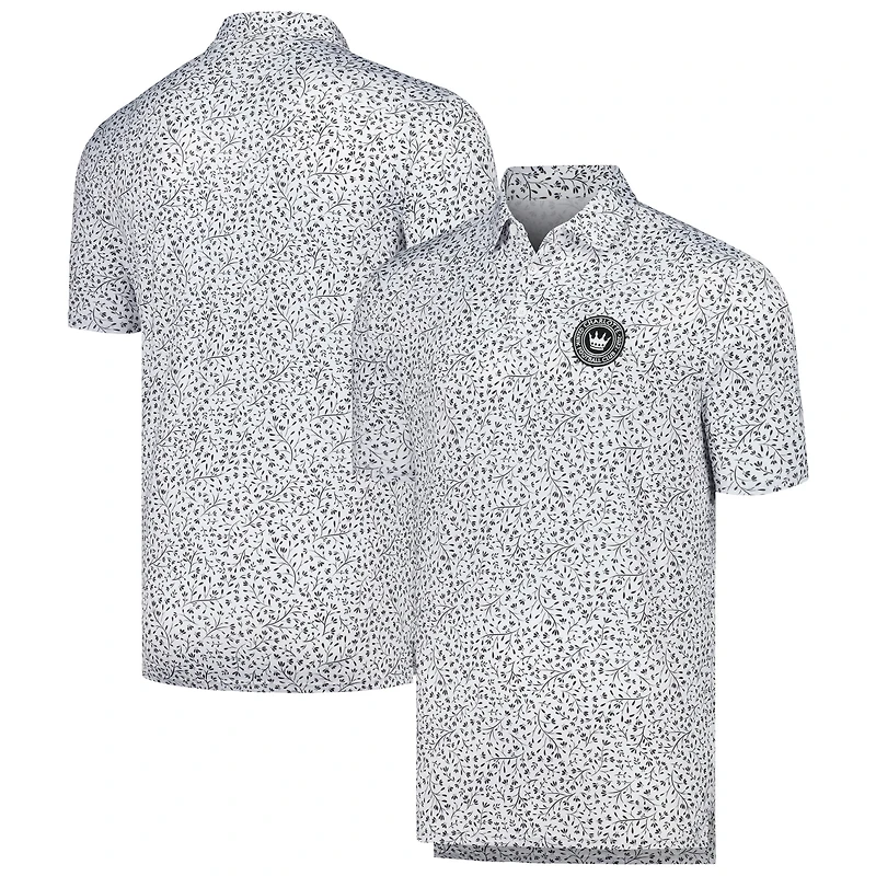 Polo homme Antigua blanc Charlotte FC Motion