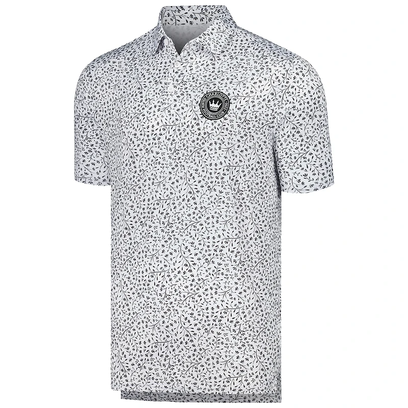 Men's Antigua White Charlotte FC Motion Polo
