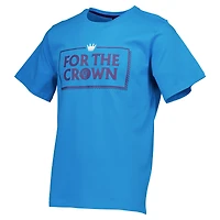 T-shirt décontracté épais bleu Charlotte FC Community pour homme