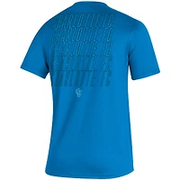 Men's Charlotte FC Blue adidas Creator Club T-Shirt