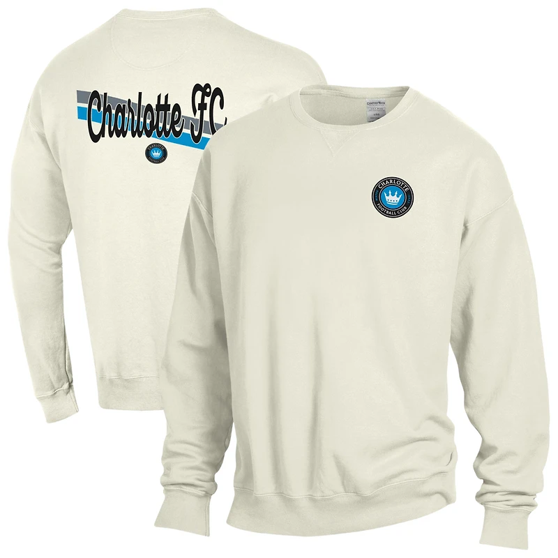 Men's  Cream Charlotte FC Fleece Sweatshirt