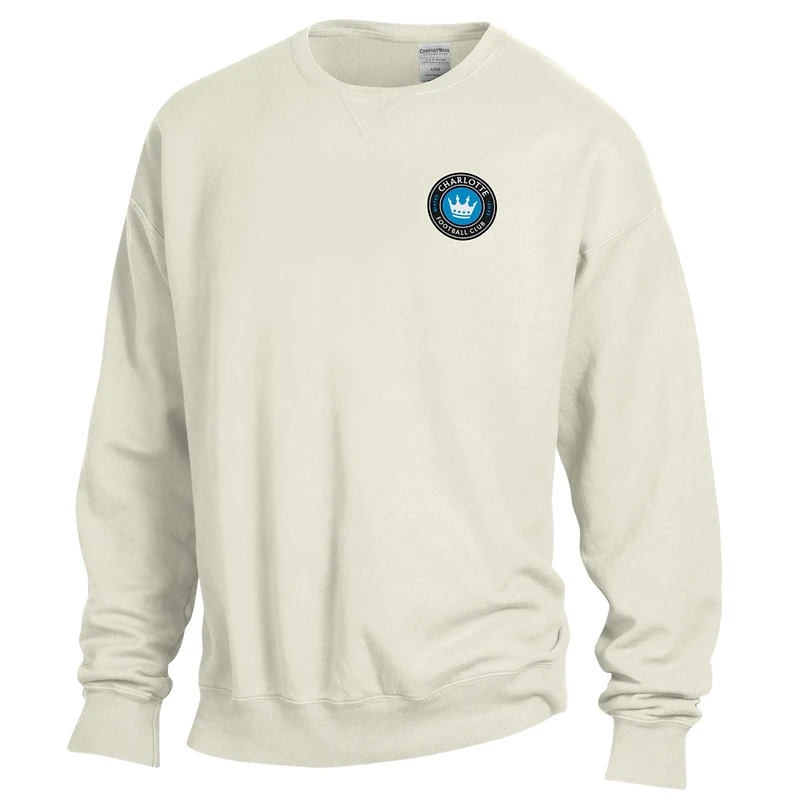 Men's  Cream Charlotte FC Fleece Sweatshirt