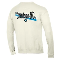 Men's  Cream Charlotte FC Fleece Sweatshirt