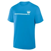 T-shirt Fanatics bleu pour homme Charlotte FC Corner Kick Legacy