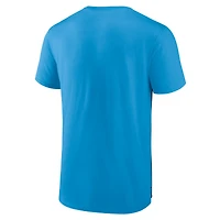 Men's Fanatics Blue Charlotte FC Golden Goal T-Shirt