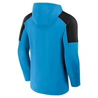 Men's Fanatics Blue Charlotte FC Red Card Transitional Pullover Hoodie
