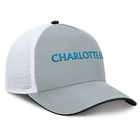 Men's Fanatics Gray Charlotte FC Knuckle Trucker Adjustable Hat