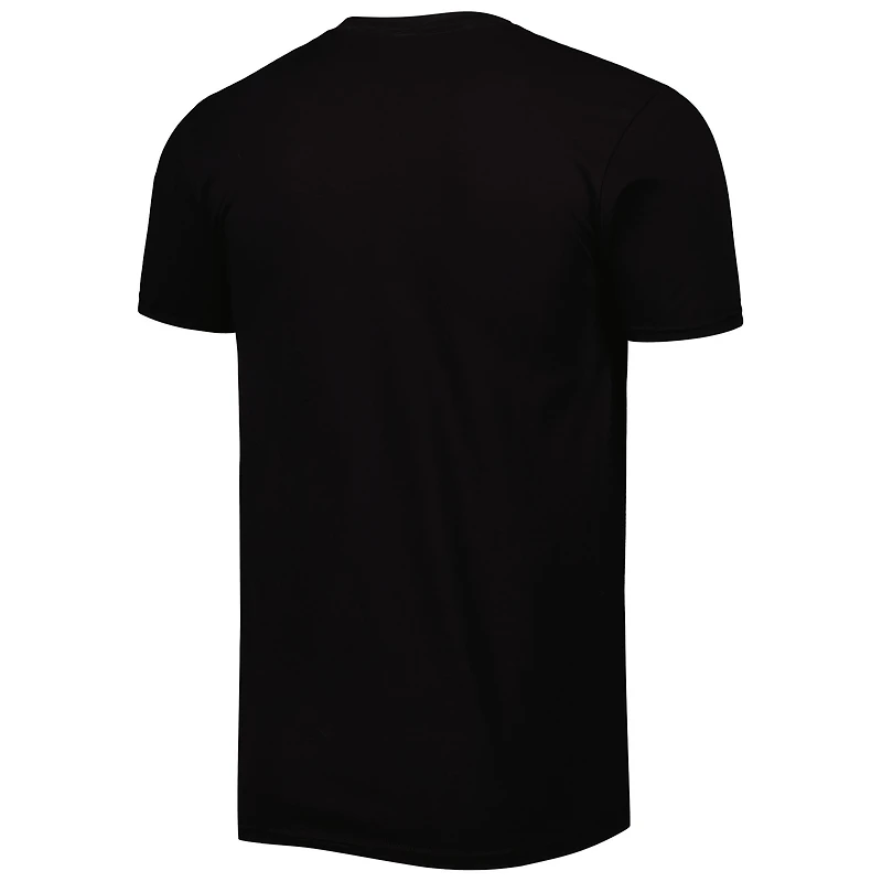 Men's Mitchell & Ness Black Charlotte FC Serape T-Shirt