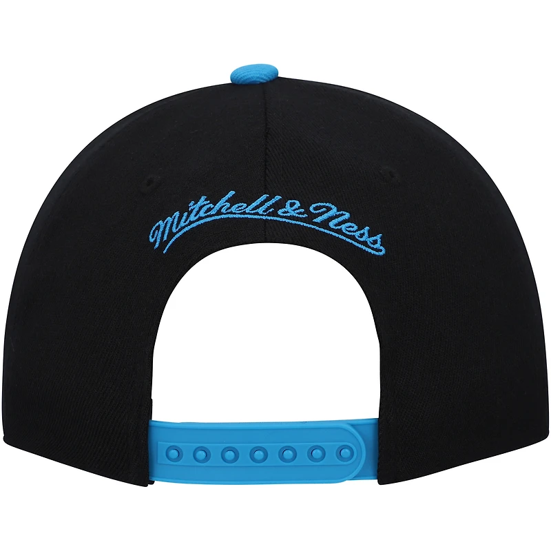 Casquette Mitchell & Ness Charlotte FC Team Script 2.0 Stretch Snapback pour homme