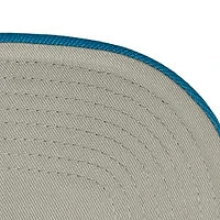 Men's Mitchell & Ness  Cream/Blue Charlotte FC Upside Down Pro Pinch Snapback Hat