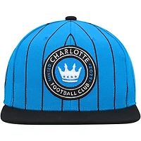 Pin à épinglette Mitchell & Ness Team Charlotte FC bleu clair pour homme